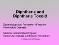 Diphtheria and Diphtheria Toxoid PowerPoint PPT Presentation