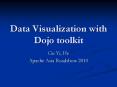 Data Visualization with Dojo toolkit PowerPoint PPT Presentation