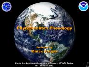 Phytoplankton Phenology PowerPoint PPT Presentation