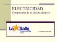 ELECTRICIDAD Componentes de un circuito el PowerPoint PPT Presentation