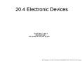 20.4 Electronic Devices PowerPoint PPT Presentation