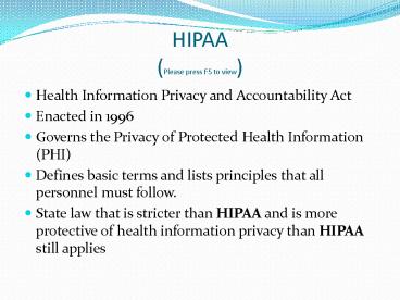 HIPAA (Please press F5 to view)
