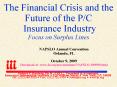 The Financial Crisis and the Future of the P/C Insurance Industry Focus on Surplus Lines PowerPoint PPT Presentation