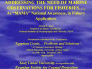 ADDRESSING THE NEED OF MARINE OBSERVATIONS FOR FISHERIES