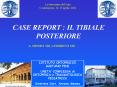 CASE REPORT : IL TIBIALE POSTERIORE PowerPoint PPT Presentation
