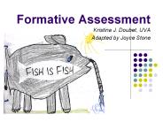 Formative Assessment