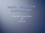 Haiti: After the Earthquake