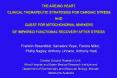 THE AGEING HEART  CLINICAL THERAPEUTIC STRATEGIES FOR CARDIAC STRESS AND  QUEST FOR MITOCHONDRIAL MARKERS OF IMPAIRED FUNCTIONAL RECOVERY AFTER STRESS PowerPoint PPT Presentation