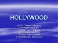 HOLLYWOOD PowerPoint PPT Presentation
