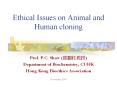 Ethical Issues on Animal and Human cloning PowerPoint PPT Presentation