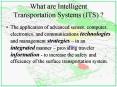 What are Intelligent Transportation Systems (ITS) ? PowerPoint PPT Presentation