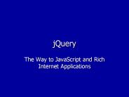 jQuery