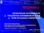 Dosen : Hujair AH. Sanaky