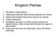 Kingdom Plantae PowerPoint PPT Presentation