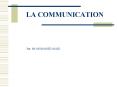 LA COMMUNICATION PowerPoint PPT Presentation