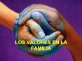 LOS VALORES EN LA FAMILIA PowerPoint PPT Presentation
