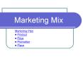 Marketing Mix
