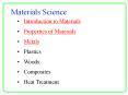 Materials Science PowerPoint PPT Presentation