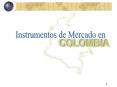 Instrumentos de Mercado en PowerPoint PPT Presentation