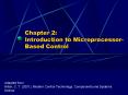 Chapter 2: Introduction to Microprocessor-Based Control PowerPoint PPT Presentation