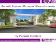 Residential Projects in Lonavala Pune - Sayama by Puranik Builders