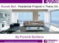 2 and 3 BHK Luxury Apartments in Thane West  - Rumah Bali by Puranik Builders