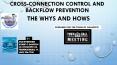 Cross-Connection Control and Backflow Prevention Program PowerPoint PPT Presentation