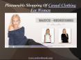 Pleasurable Shopping Of Casual Clothing For Women