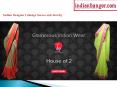 Buy Indian Designer Sarees From Indianhanger.com