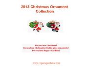 2013 Christmas ornament collection