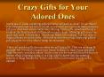 Quirky gifts PowerPoint PPT Presentation