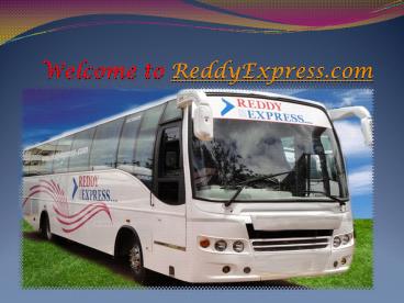Online bus booking