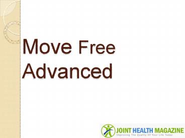 Move Free Advanced- Joint Supplement