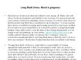Long Black Dress- Black is gorgeous PowerPoint PPT Presentation