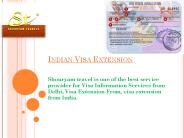Indian Visa Extension