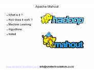 An introduction to Apache Mahout
