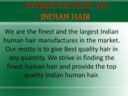 Indian hair