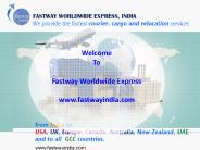 International Cargo Services Gets Better With www.fastwayindia.com