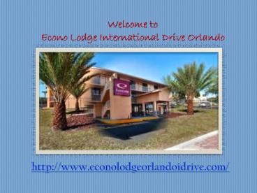 econo lodge international drive