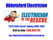 Abbotsford Electrician | Call 1300 884 915