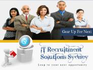 IT Recruitment solutions Sydney