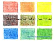 Solar Powered Fountains
