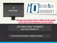 Affordable Website Development