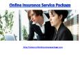 Online Insurance Package Service PowerPoint PPT Presentation