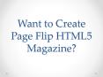 How to Create HTML5 Page Flip Magazine