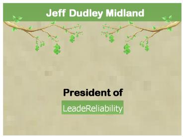 Jeff Dudley Midland