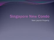 singapore new condo