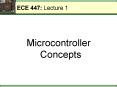 ECE 447: Lecture 1 PowerPoint PPT Presentation