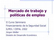Mercado de trabajo y pol