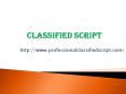 Classified Script ,  PHP Classified Script ,  Readymade Classified Script PowerPoint PPT Presentation